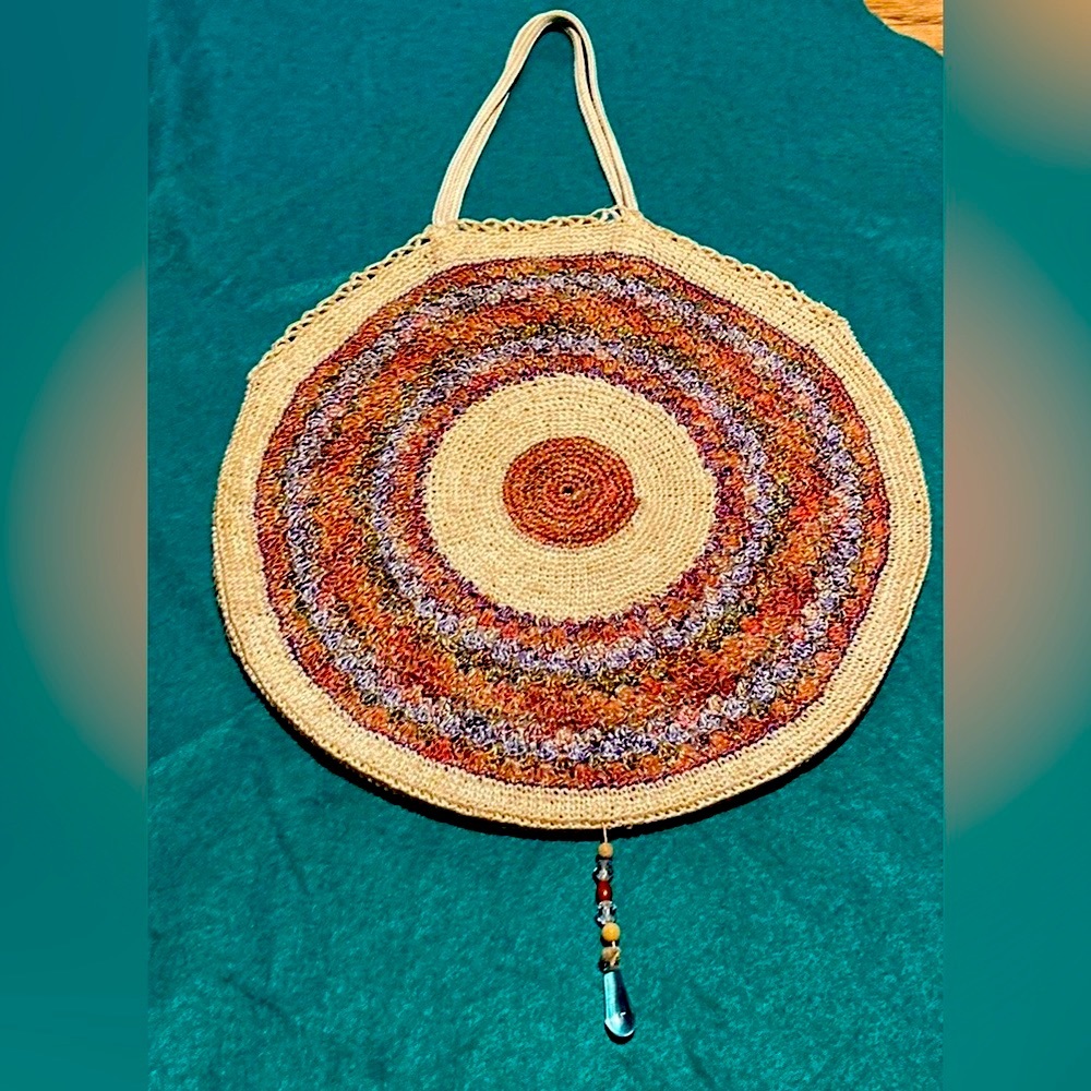 Hand Crocheted Bohemian Handbag